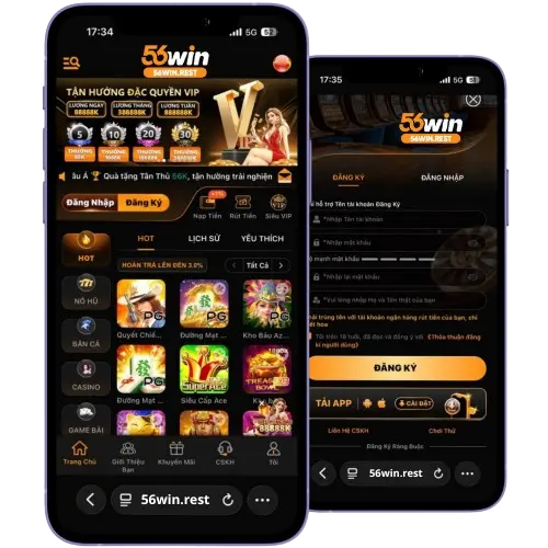 tải ứng dụng 56win