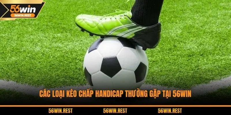 Các loại kèo chấp Handicap thường gặp tại 56WIN