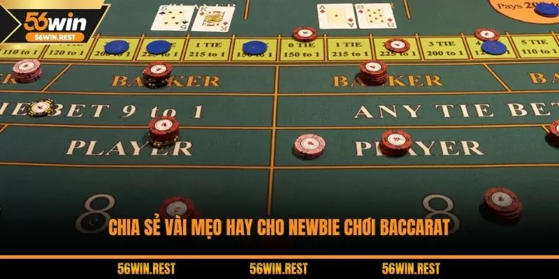Chia sẻ vài mẹo hay cho newbie chơi Baccarat