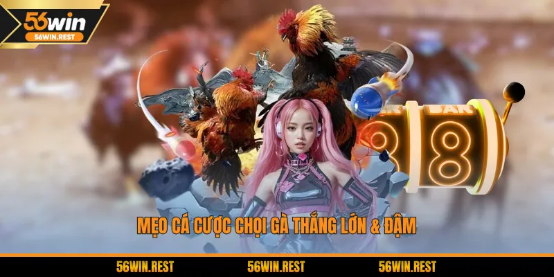 Mẹo cá cược chọi gà thắng lớn & đậm